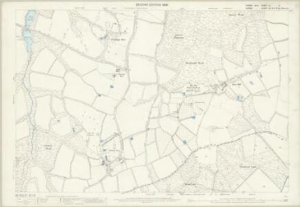 Sussex III.2 (includes: Charlwood; Crawley; Newdigate; Rusper) - 25 Inch Map