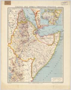 [Kaart], uit: Colonie dell'Africa Orientale Italiana