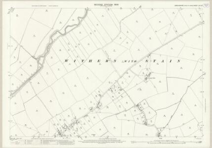 Lincolnshire LVII.10 (includes: Gayton Le Marsh; Strubby with Woodthorpe; Withern with Stain) - 25 Inch Map