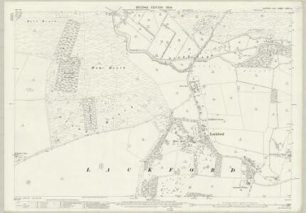 Suffolk XXXII.8 (includes: Cavenham; Icklingham; Lackford; West Stow) - 25 Inch Map