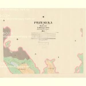 Przeseka - c6205-1-003 - Kaiserpflichtexemplar der Landkarten des stabilen Katasters
