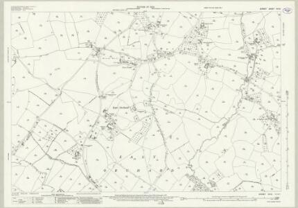 Dorset VIII.9 (includes: Compton Abbas; East Orchard; Fontmell Magna; Margaret Marsh; West Orchard) - 25 Inch Map