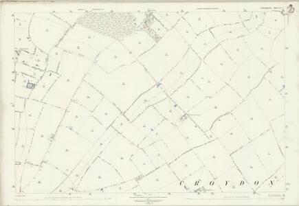 Cambridgeshire LII.7 (includes: Croydon; East Hatley; Tadlow) - 25 Inch Map