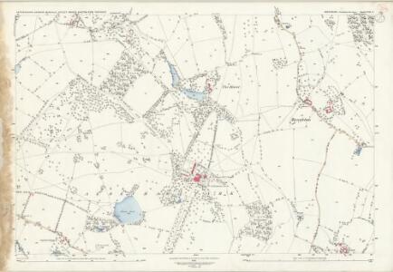 Shropshire LVIII.2 (includes: Acton Round; Astley Abbotts; Aston Eyre; Barrow; Morville) - 25 Inch Map