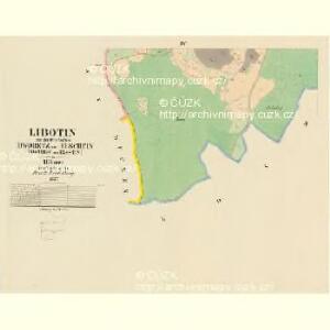 Libotin - c4048-1-004 - Kaiserpflichtexemplar der Landkarten des stabilen Katasters