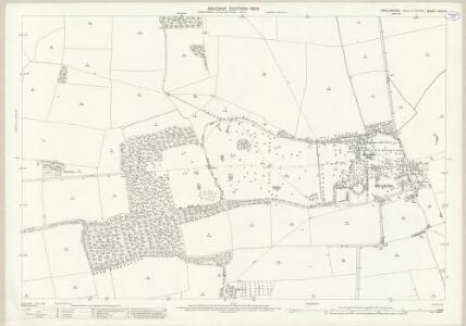 Lincolnshire XCVII.2 (includes: Ashby De La Launde and Bloxholm; Brauncewell; Digby) - 25 Inch Map