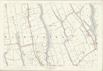Yorkshire CLXXXII.6 (includes: Bashall Eaves; Waddington; West Bradford) - 25 Inch Map