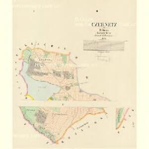 Czernetz - c0890-1-001 - Kaiserpflichtexemplar der Landkarten des stabilen Katasters