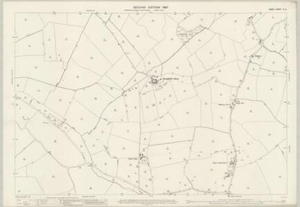 Essex (1st Ed/Rev 1862-96) VI.9 (includes: Belchamp Otten; Belchamp Walter; Foxearth; Pentlow) - 25 Inch Map
