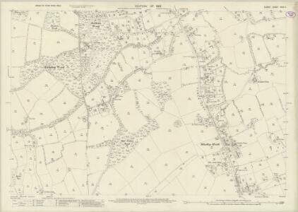 Surrey XXXV.11 (includes: Bletchingley; Godstone; Horne) - 25 Inch Map