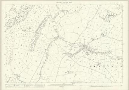 Cardiganshire XXXIV.7 (includes: Llanfair Clydogau; Llangybi) - 25 Inch Map
