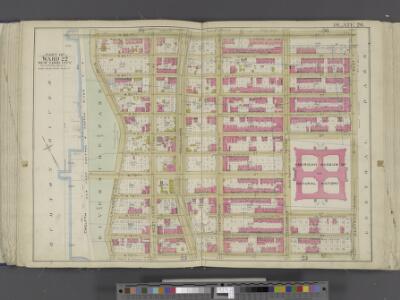 Manhattan, Double Page Plate No. 26 [Map bounded by W. 86th St., Central Park W., W. 75th St., Hudson River]