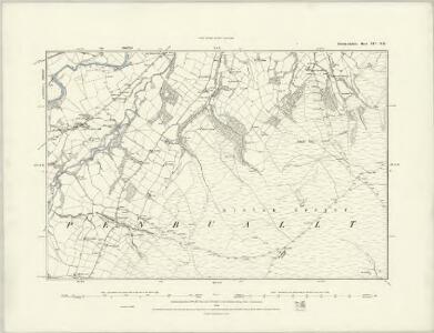 Brecknockshire XIV.NW - OS Six-Inch Map