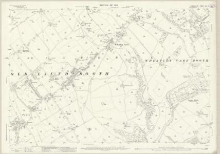 Lancashire LVI.6 (includes: Barrowford; Brierfield; Goldshaw Booth; Old Laund Booth; Reedley Hallows) - 25 Inch Map