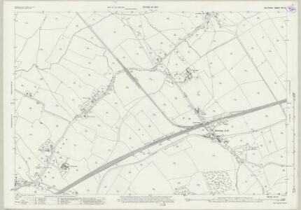 Wiltshire XIV.13 (includes: Christian Malford; Dauntsey) - 25 Inch Map