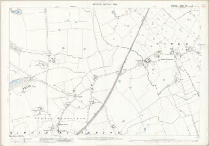Cheshire XLV.8 (includes: Hawarden; Higher Kinnerton; Lower Kinnerton) - 25 Inch Map