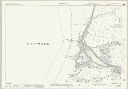 Devon CXVII.14 (includes: Devonport; Plymouth; Saltash) - 25 Inch Map