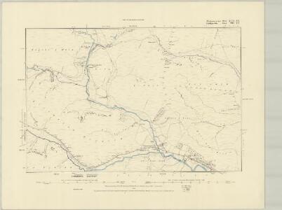Montgomeryshire XLVI.SE - OS Six-Inch Map