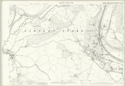 Wiltshire XXXI.16 & 15 & XXXVIIIa.4 (includes: Bath; Combe Hay; Freshford; Hinton Charterhouse; Limpley Stoke; Monkton Combe; South Stoke; Wellow; Winsley) - 25 Inch Map