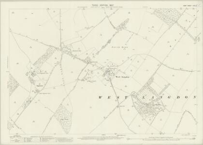 Kent LVIII.14 (includes: Sutton; West Langdon) - 25 Inch Map