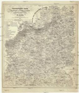 Geognostische Karte der Umgebungen von Bilin und Teplitz