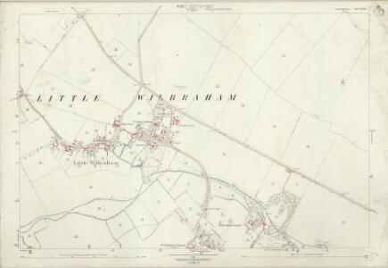 Cambridgeshire XLVIII.2 (includes: Bottisham; Great Wilbraham; Little Wilbraham; Stow Cum Quy) - 25 Inch Map