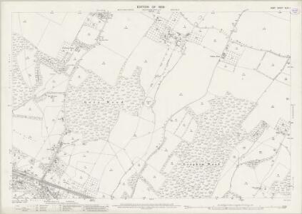 Kent XLIII.1 (includes: Bearstead; Hollingbourne; Thurnham) - 25 Inch Map