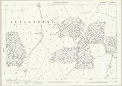 Lincolnshire LXII.12 (includes: Apley; Bullington; Goltho; Newball) - 25 Inch Map