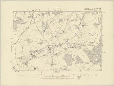 Herefordshire XLVI.NE - OS Six-Inch Map