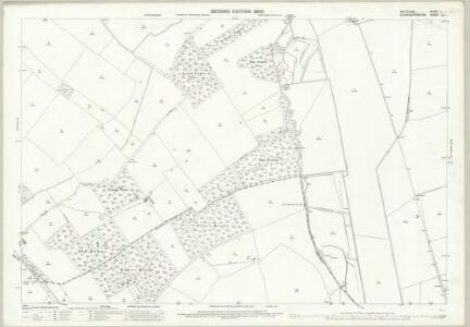 Wiltshire V.1 (includes: Ampney St Peter; Down Ampney; Driffield; Latton; Poulton) - 25 Inch Map
