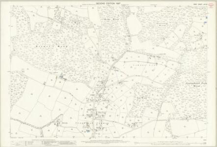 Kent LXII.16 (includes: Cranbrook; Frittenden) - 25 Inch Map