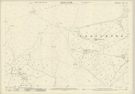 Denbighshire XXV.4 (includes: Clocaenog; Y Gyffylliog) - 25 Inch Map