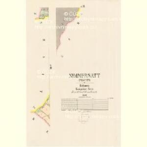 Nimmersatt (Nesyta) - c5068-1-003 - Kaiserpflichtexemplar der Landkarten des stabilen Katasters