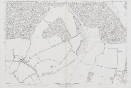 Wiltshire XLIX.5 (includes: Chute; Collingbourne Ducis; Collingbourne Kingston; Ludgershall) - 25 Inch Map