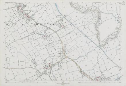 Somerset X.6 (includes: Banwell; Kingston Seymour; Puxton; Wick St Lawrence; Yatton) - 25 Inch Map