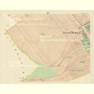 Gross Blatnitz - m0108-1-004 - Kaiserpflichtexemplar der Landkarten des stabilen Katasters