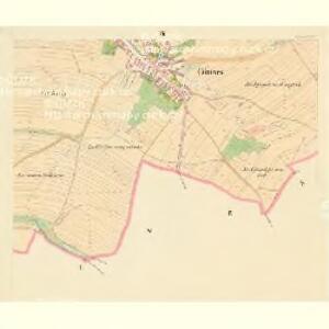Czinowes (Činowes) - c1025-1-007 - Kaiserpflichtexemplar der Landkarten des stabilen Katasters