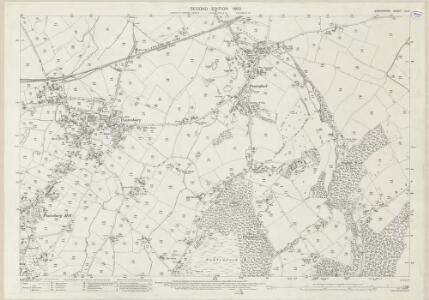 Shropshire XL.11 (includes: Pontesbury) - 25 Inch Map