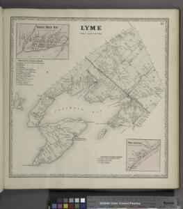 Three Mile Bay [Village]; Three Mile Bay Business Directory. ; Lyme [Township]; Wilcoxville Business Directory. ; Wilcoxville [Village]