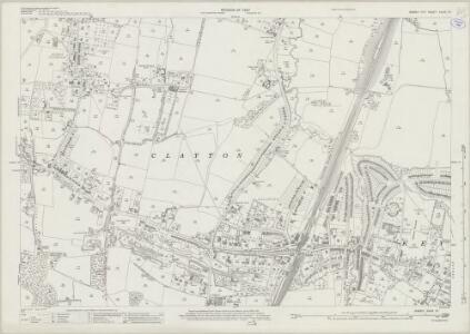 Sussex XXXIX.13 (includes: Clayton; Hurstpierpoint; Keymer) - 25 Inch Map