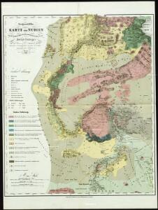 Geognostische Karte von Nubien