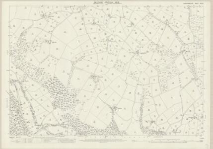 Cardiganshire XIX.13 (includes: Henfynyw; Llanddewi Aber Arth) - 25 Inch Map