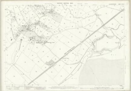Gloucestershire XLVII.13 (includes: Alvington; Aylburton; Woolaston) - 25 Inch Map