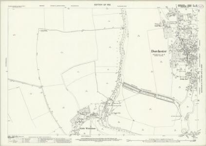 Berkshire XI.13 (includes: Brightwell Cum Sotwell; Dorchester; Little Wittenham; Long Wittenham) - 25 Inch Map