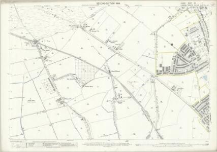 Surrey XIV.5 (includes: Beddington; Croydon St John The Baptist; Mitcham) - 25 Inch Map