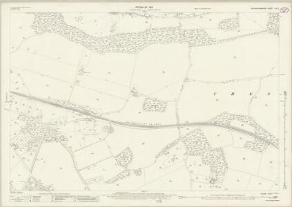 Buckinghamshire XLIII.7 (includes: Amersham; Chalfont St Giles; Chenies) - 25 Inch Map