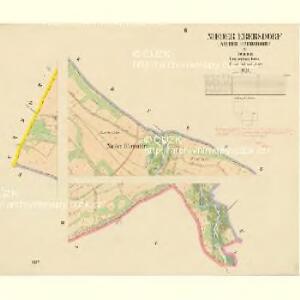 Nieder Ebersdorf - c1282-1-002 - Kaiserpflichtexemplar der Landkarten des stabilen Katasters