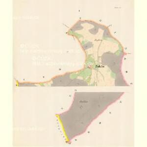 Zuklin - c9298-1-001 - Kaiserpflichtexemplar der Landkarten des stabilen Katasters