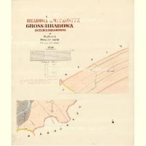 Gross Hrabowa (Welka Hrabowa) - m0876-1-001 - Kaiserpflichtexemplar der Landkarten des stabilen Katasters