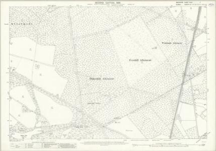 Berkshire XLVII.7 (includes: Windlesham; Winkfield) - 25 Inch Map